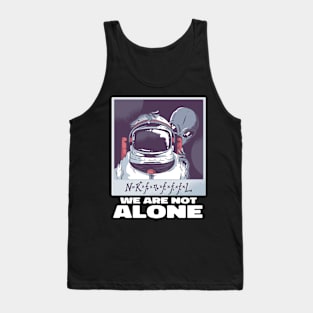 Funny Drake Equation Astronaut Selfie Tank Top